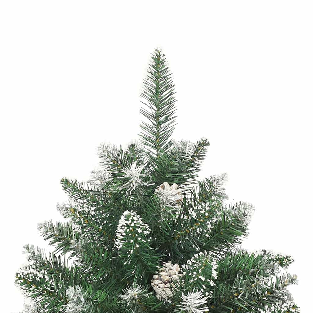 Kunstigt juletræ Grøn 150 cm PVC og plastik og stål
