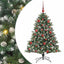 Kunstigt juletræ Grøn 150 cm PVC og plastik og stål