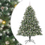 Kunstigt juletræ Grøn 240 cm PVC og plastik og stål