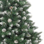 Kunstigt juletræ Grøn 240 cm PVC og plastik og stål