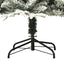 Kunstigt forudbelyst juletræ Grøn 180 cm PVC og PE