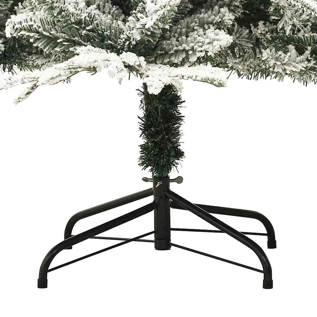 Kunstigt præ-dekoreret juletræ med kuglesæt Grøn 210 cm