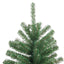 Kunstigt Hinged Juletræ Grøn 210 cm PVC og metal