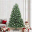 Kunstigt Hinged Juletræ Grøn 240 cm PVC og metal