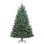 Kunstigt Hinged Juletræ Grøn 240 cm PVC og metal