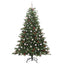 Kunstigt juletræ med stativ Grøn 210 cm PVC og metal og plast
