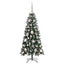 Kunstigt juletræ Grøn 120 cm PVC, plastik og stål