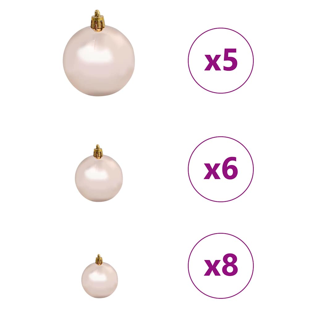 Kunstigt juletræ Grøn 150 cm PVC, plastik og stål