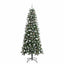 Kunstigt juletræ Grøn 180 cm PVC, plastik og stål