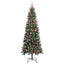 Kunstigt juletræ Grøn 210 cm PVC, plastik og stål