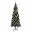 Kunstigt juletræ Grøn 210 cm PVC, plastik og stål