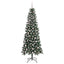 Kunstigt juletræ Grøn 210 cm PVC, plastik og stål