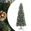 Kunstigt juletræ Grøn 240 cm PVC, plastik og stål