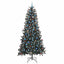 Kunstigt juletræ Grøn 240 cm PVC og plastik og stål