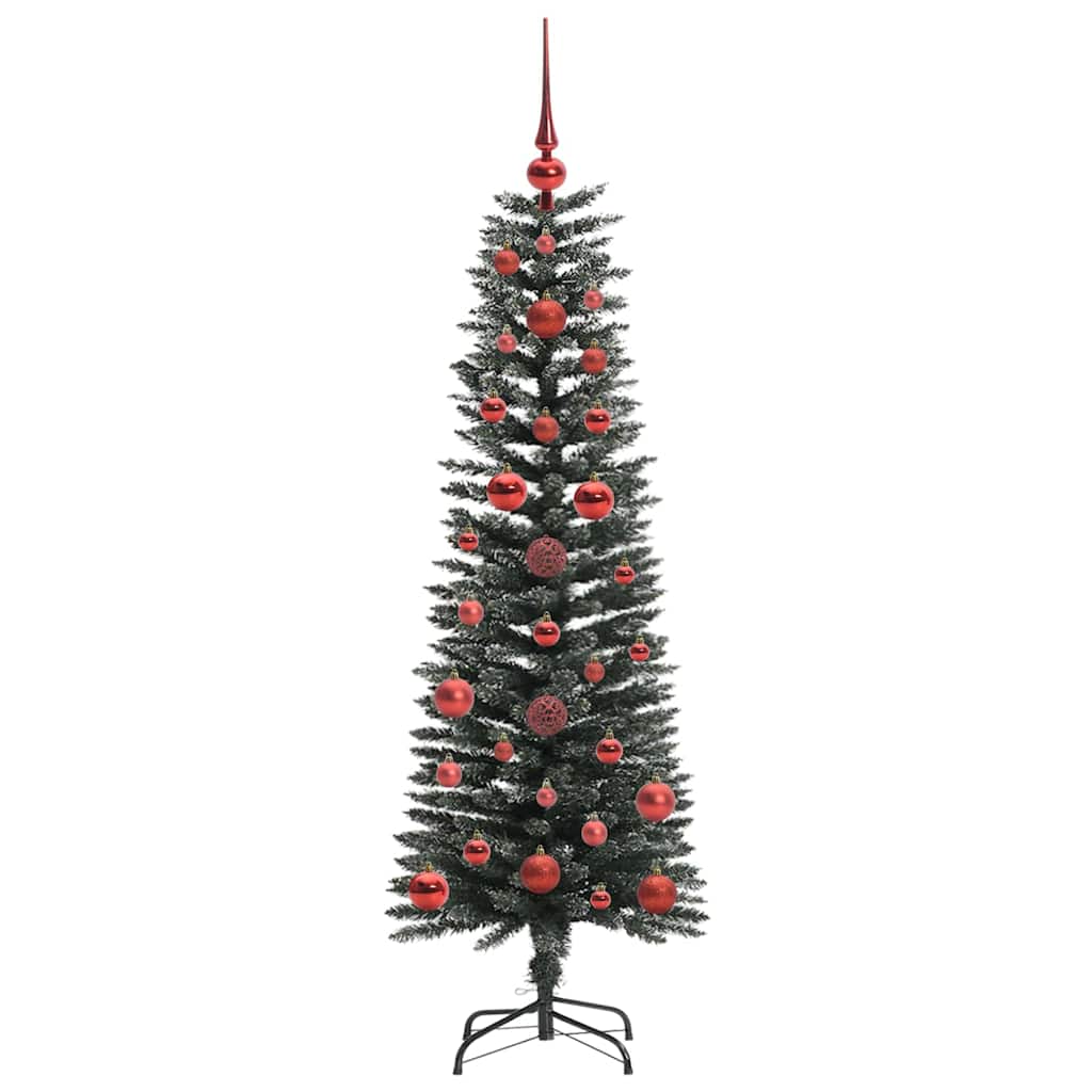 Kunstigt juletræ med stativ Grøn 120 cm PVC og plastik og stål