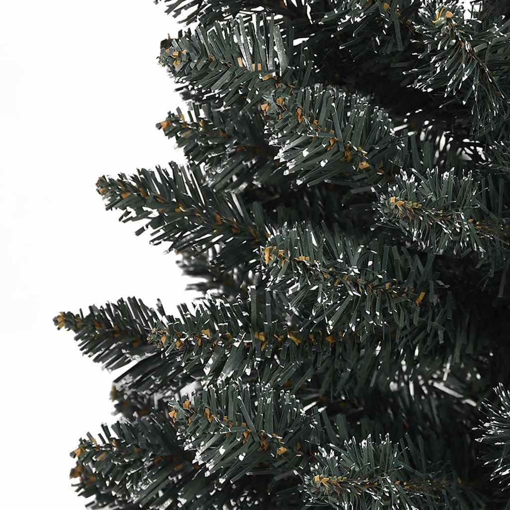 Kunstigt juletræ Grøn 120 cm PVC og plastik og stål