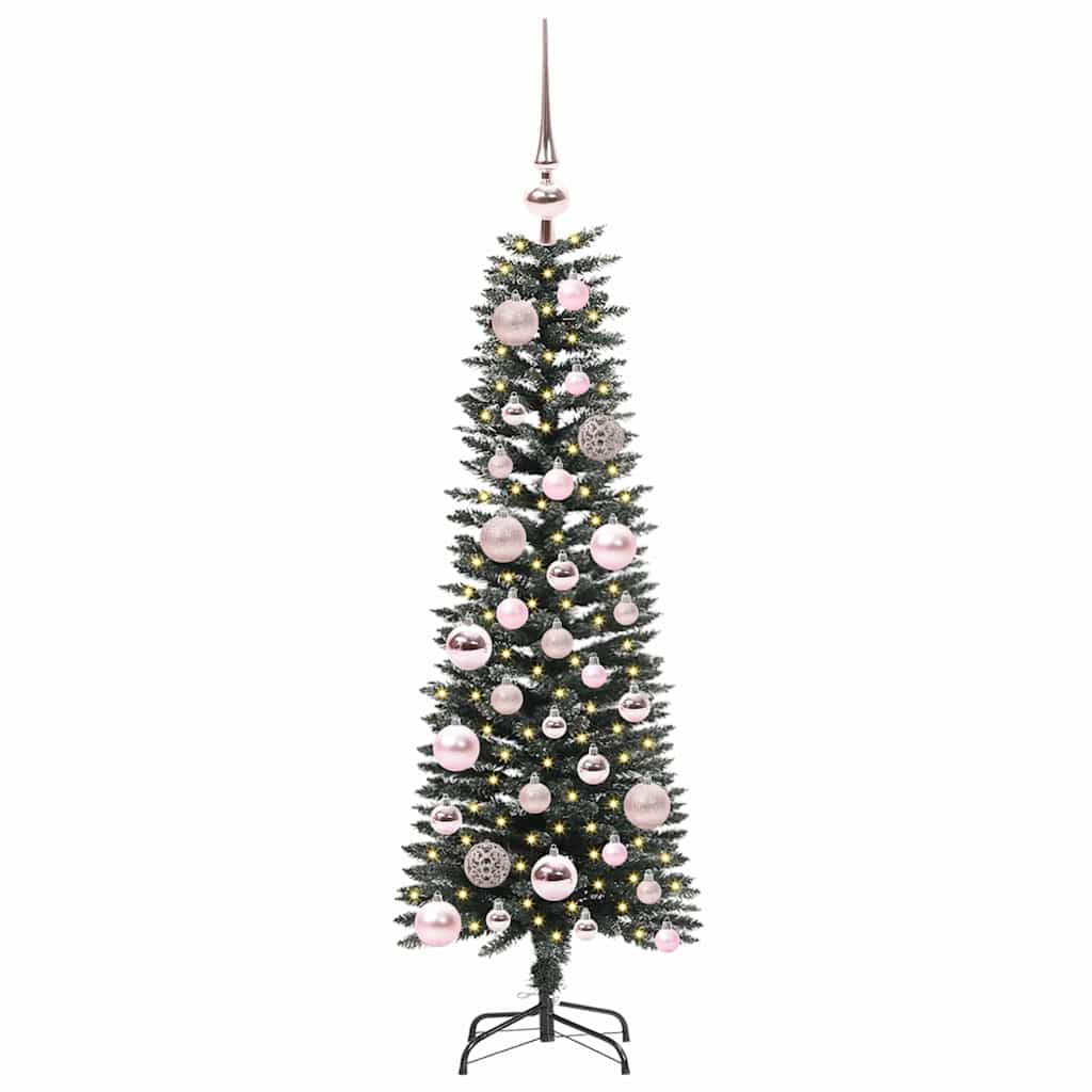 Kunstigt juletræ Grøn 120 cm PVC og plastik og stål