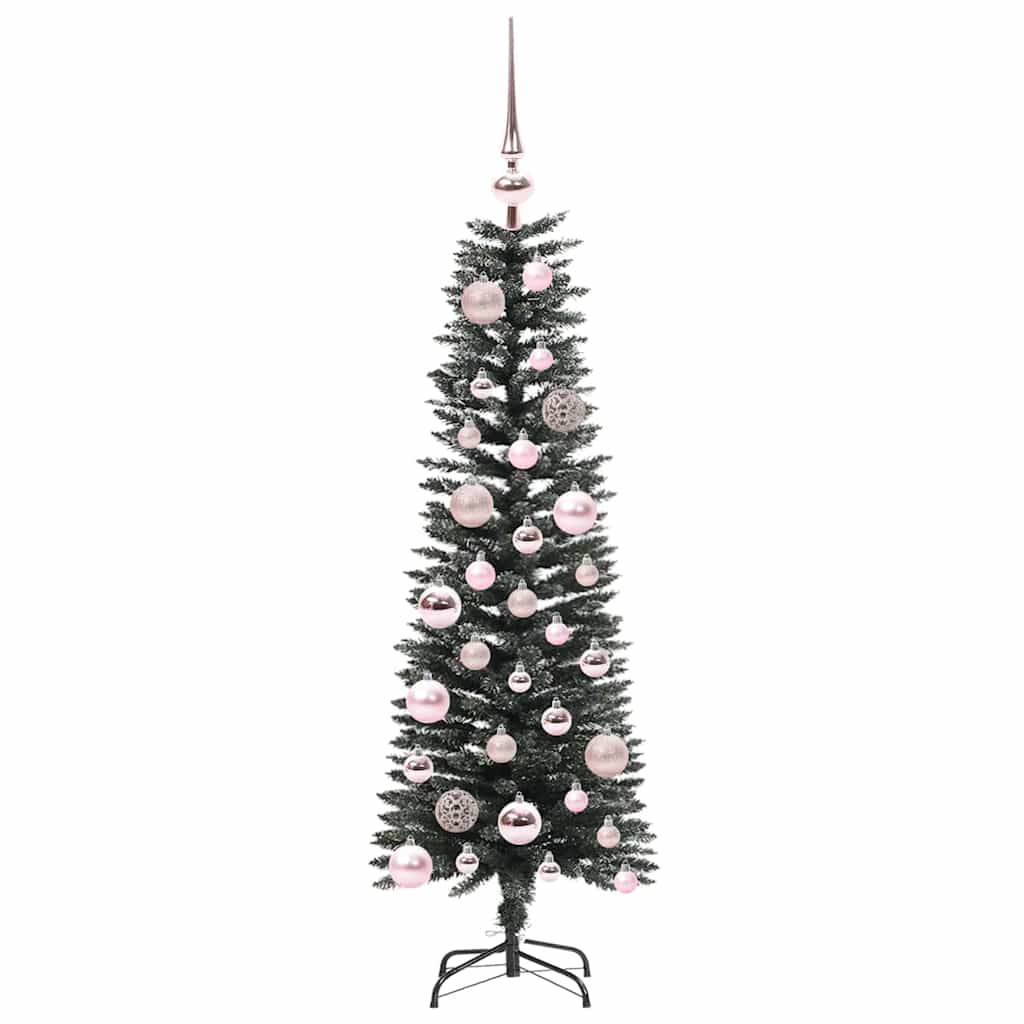 Kunstigt juletræ Grøn 120 cm PVC og plastik og stål