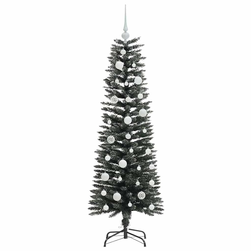 Kunstigt juletræ med stativ Grøn 120 cm PVC og plastik og stål