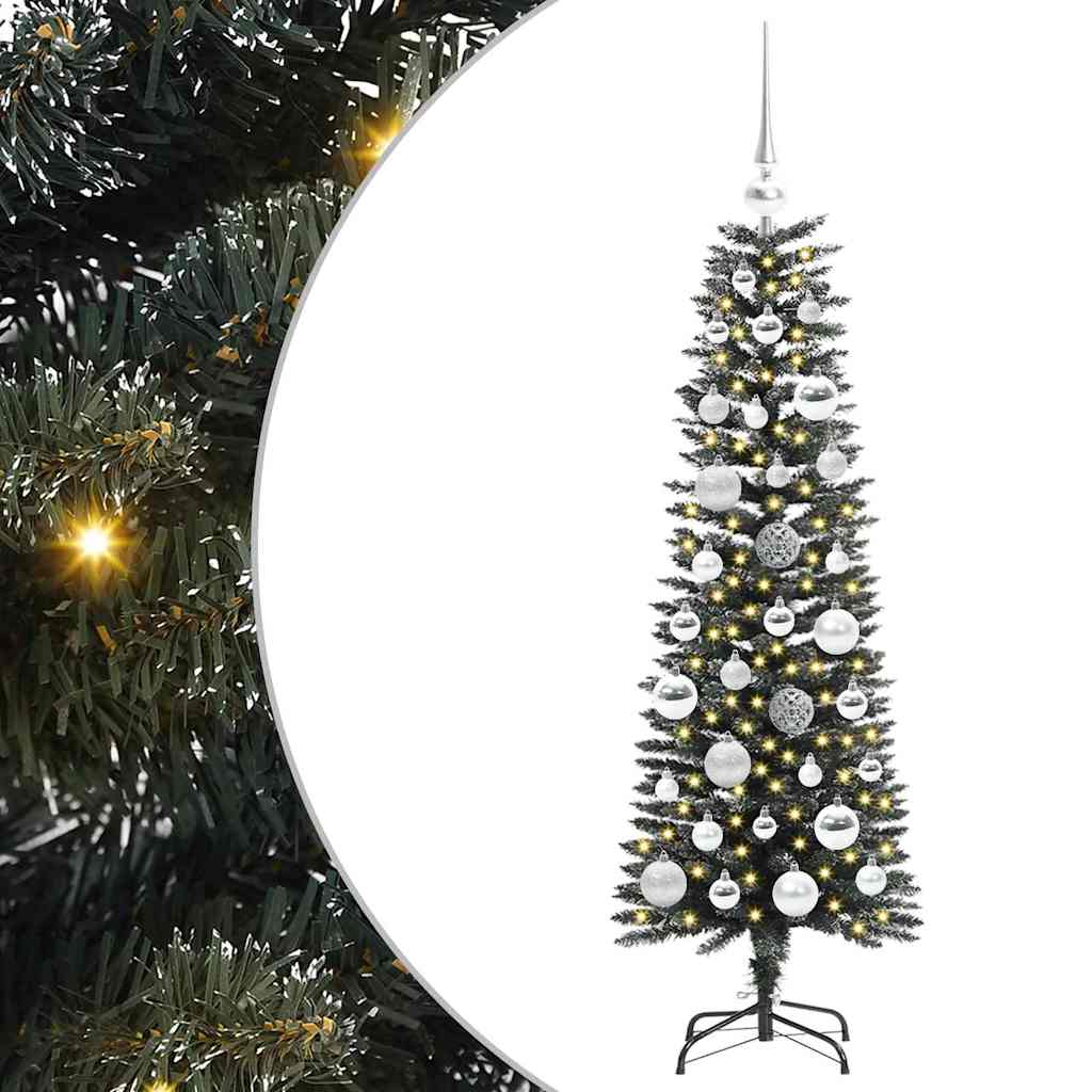 Kunstigt juletræ med stativ Grøn 120 cm PVC og plastik og stål