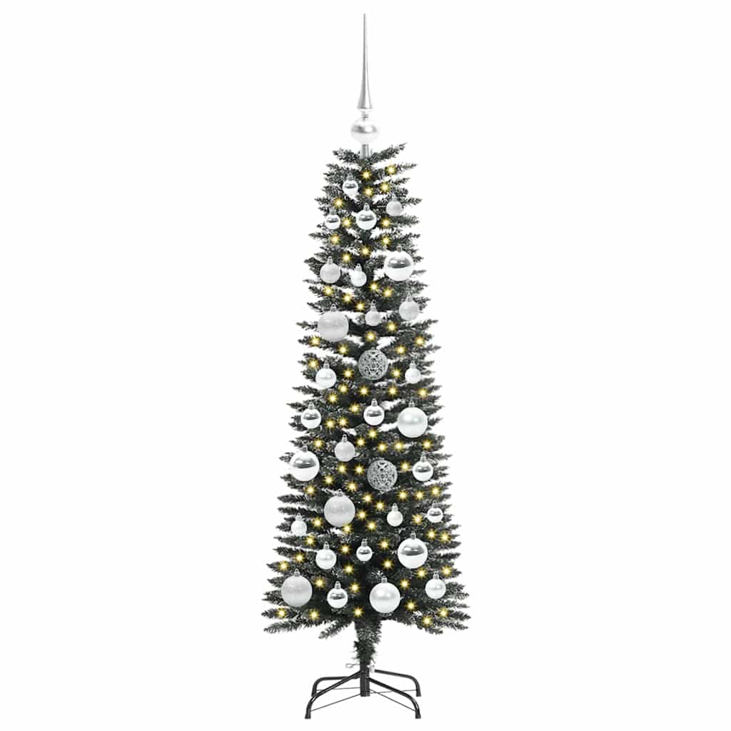 Kunstigt juletræ med stativ Grøn 120 cm PVC og plastik og stål