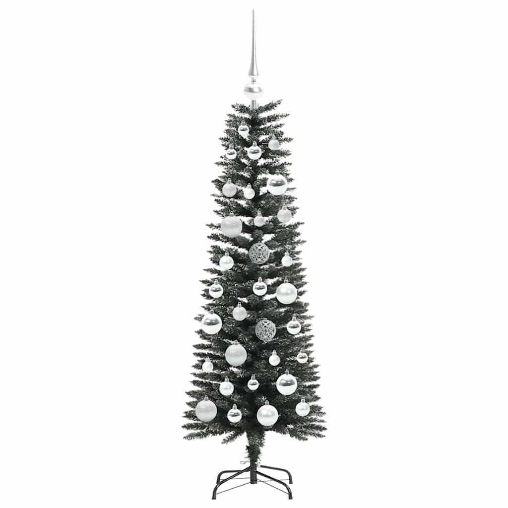 Kunstigt juletræ med stativ Grøn 120 cm PVC og plastik og stål