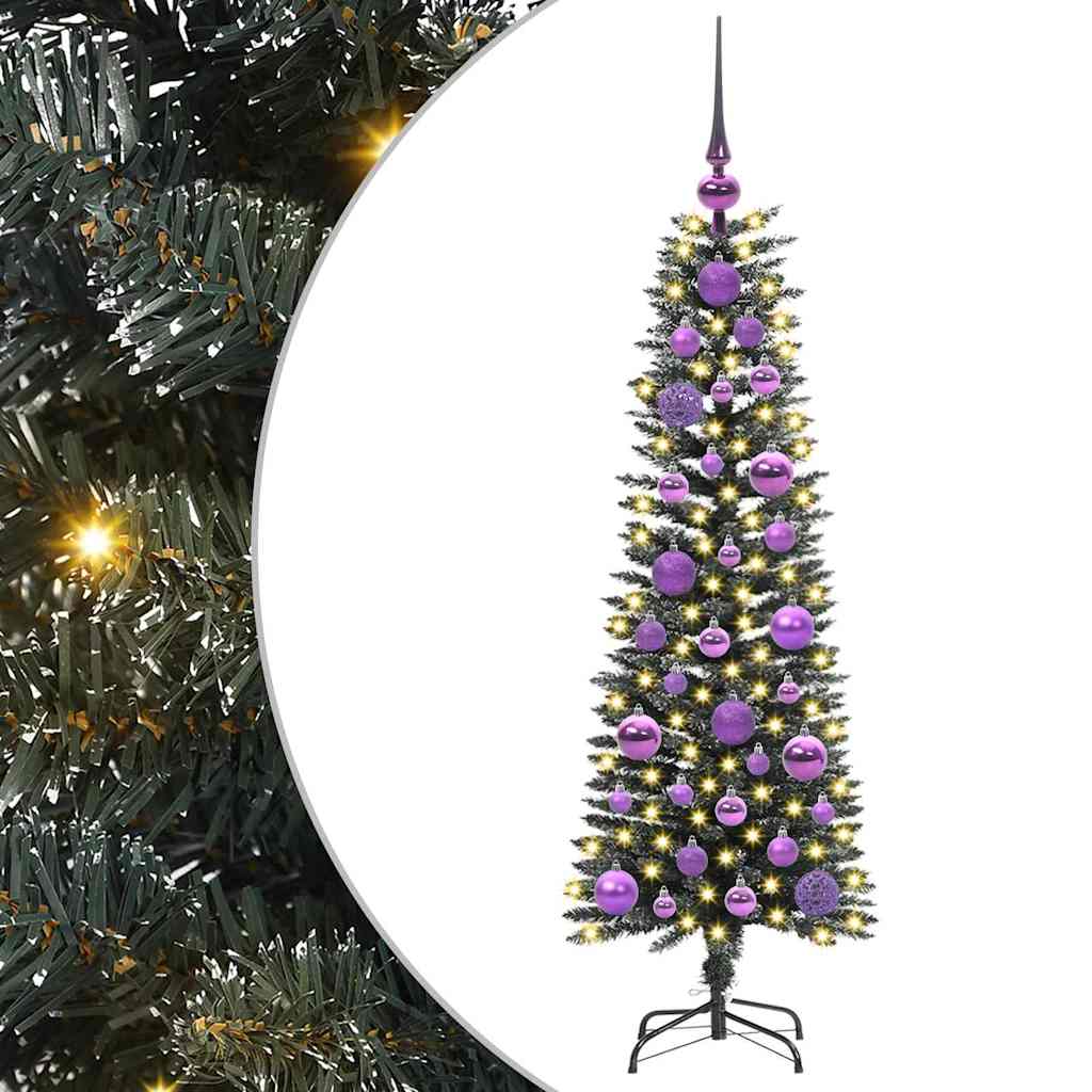 Kunstigt juletræ med stativ Grøn 120 cm PVC og plastik og stål