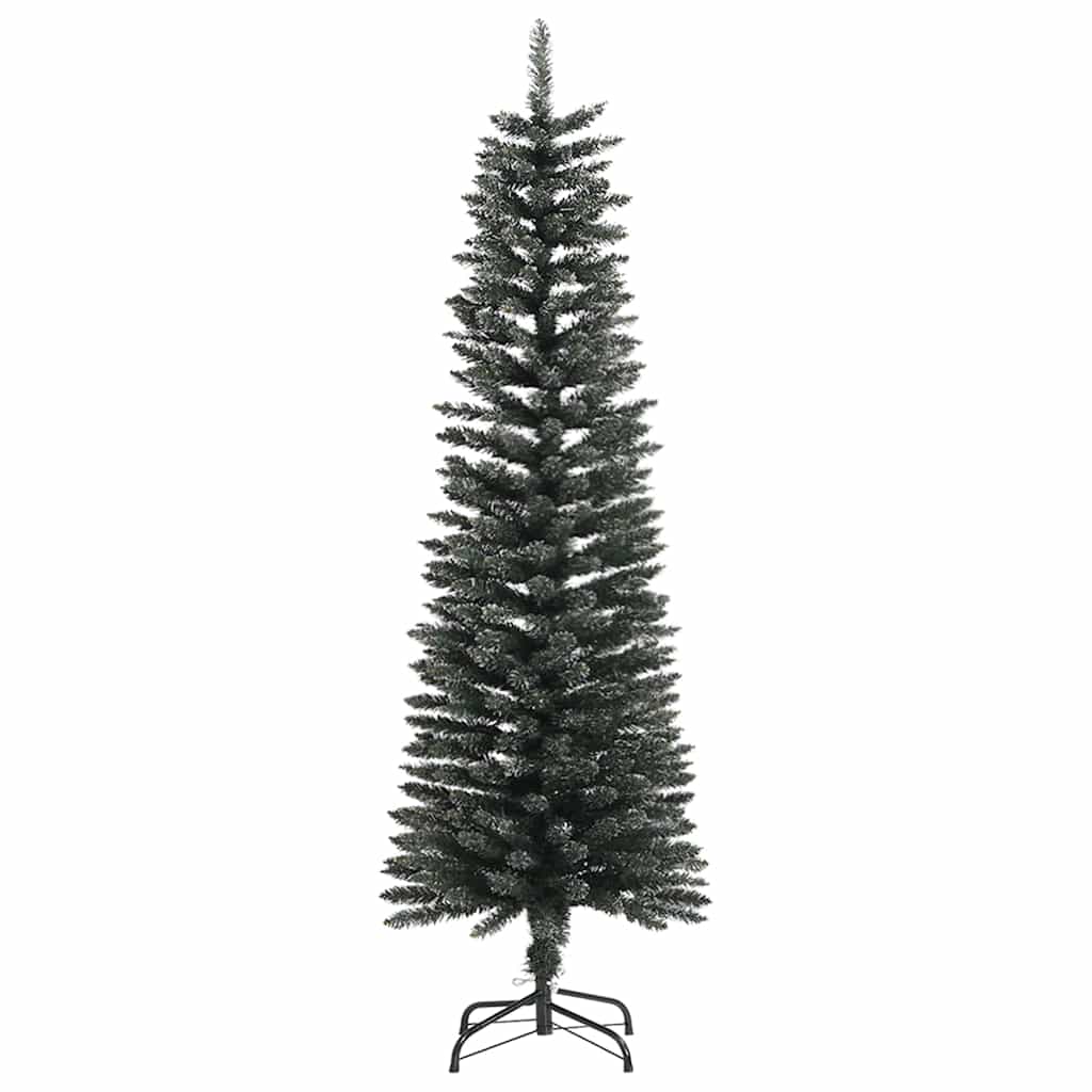 Kunstigt juletræ med stativ Grøn 150 cm PVC og plastik og stål