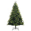 Kunstig Hengende Juletræ 300 LEDs Grøn 180 cm PVC og PE