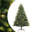 Kunstig Hengende Juletræ 300 LEDs Grøn 180 cm PVC og PE