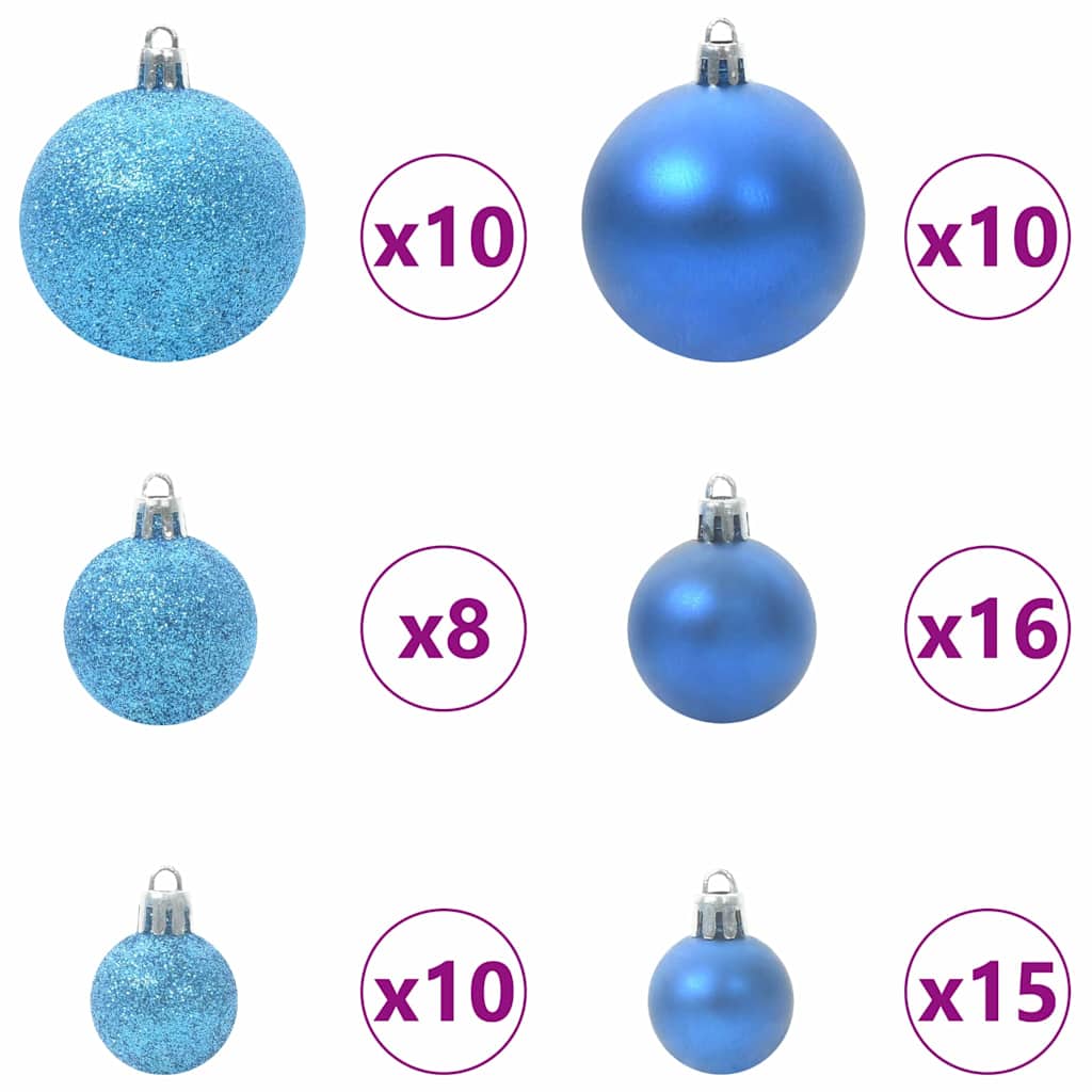 Kunstig Hengende Juletræ 300 LEDs Grøn 210 cm PVC og PE