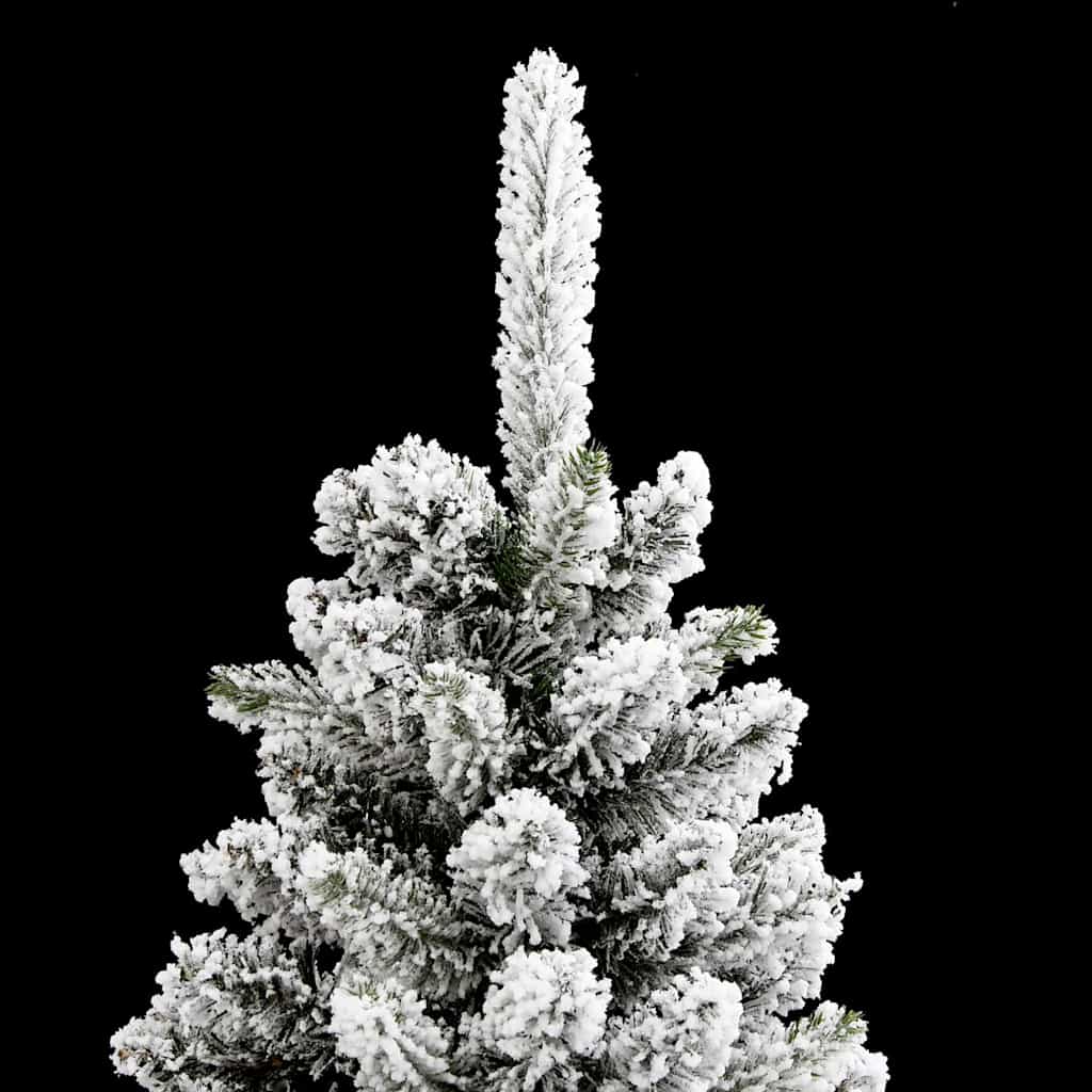 Kunstigt juletræ Hvid 120 cm PVC og metal og plast