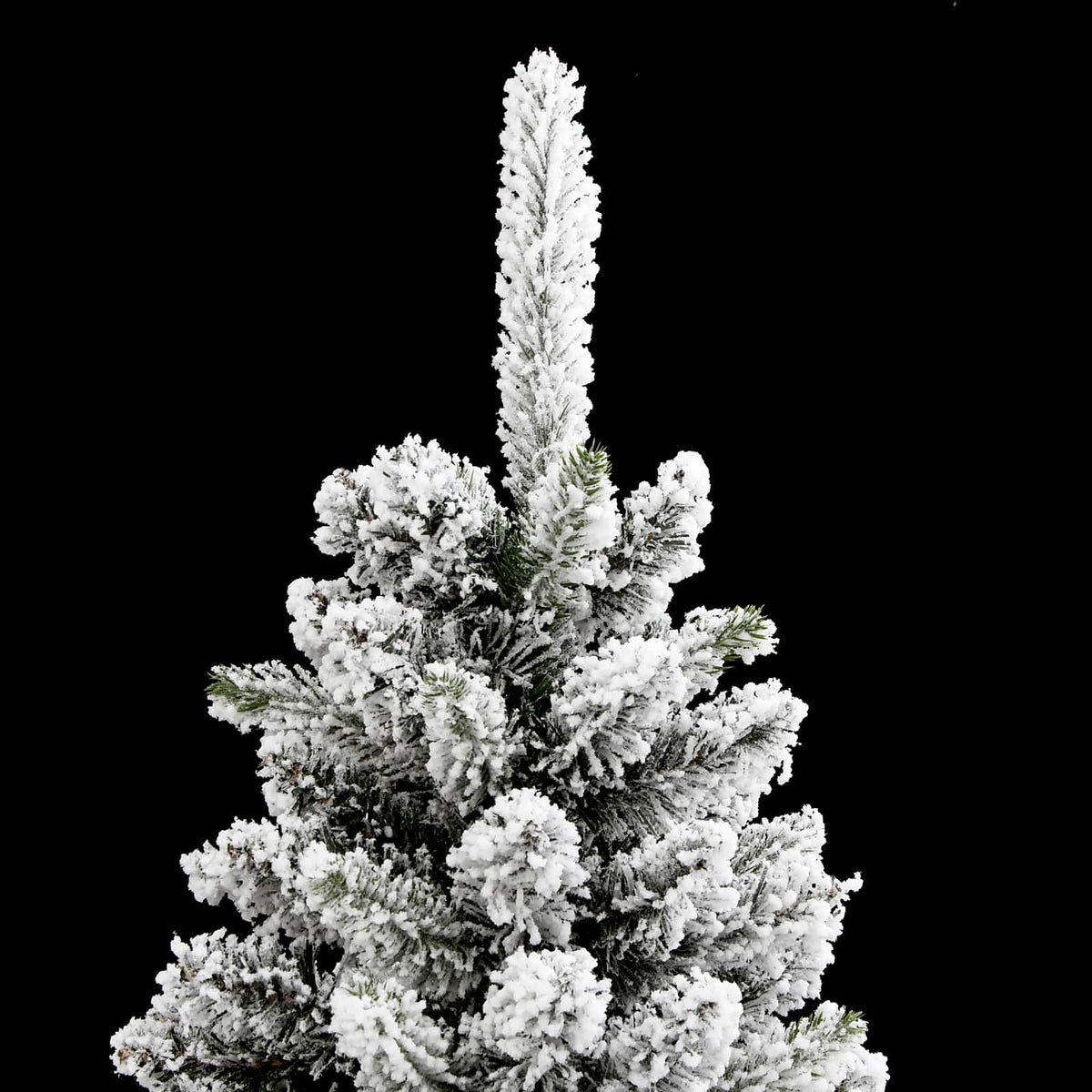 Kunstigt juletræ Hvid 150 cm PVC og metal og plast