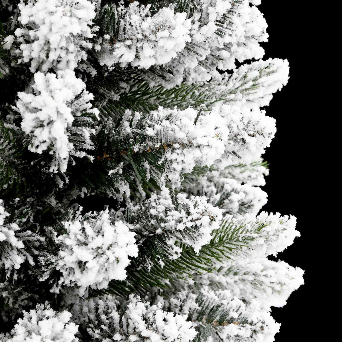 Kunstigt juletræ Hvid 150 cm PVC og metal og plast