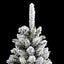 Kunstigt juletræ Hvid 150 cm PVC og metal og plast