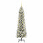 Kunstigt juletræ Hvid 150 cm PVC og metal og plast