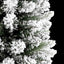 Kunstigt juletræ Hvid 150 cm PVC og metal og plast