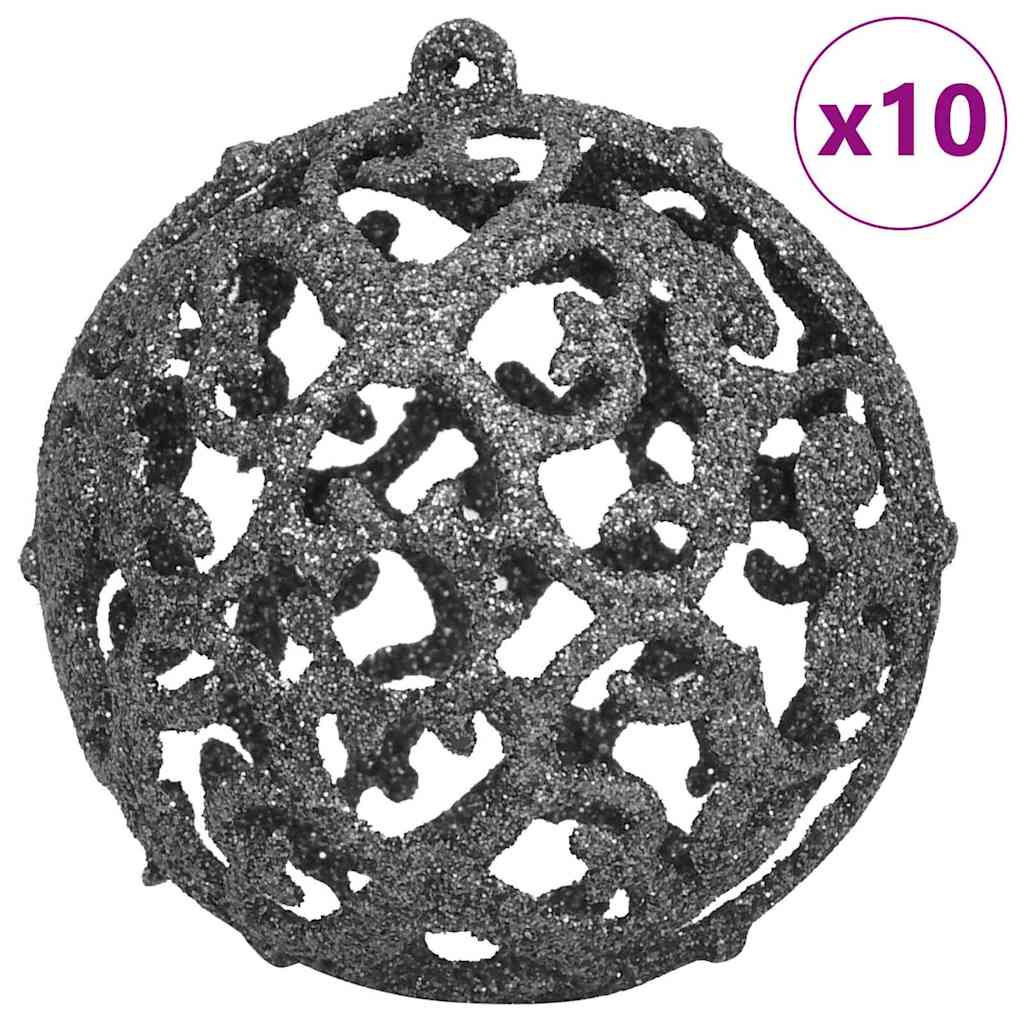 Kunstigt juletræ Hvid 210 cm PVC og metal og plast