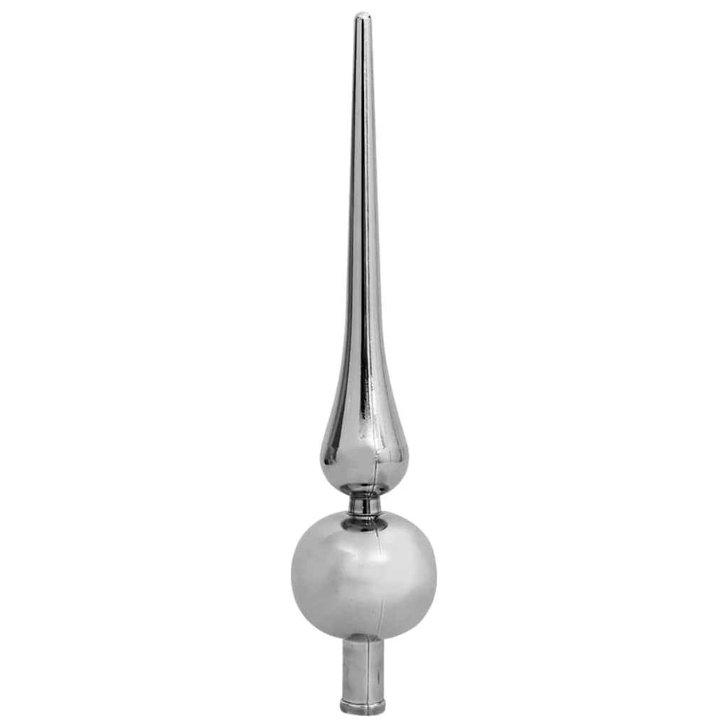 Kunstigt juletræ Hvid 210 cm PVC og metal og plast