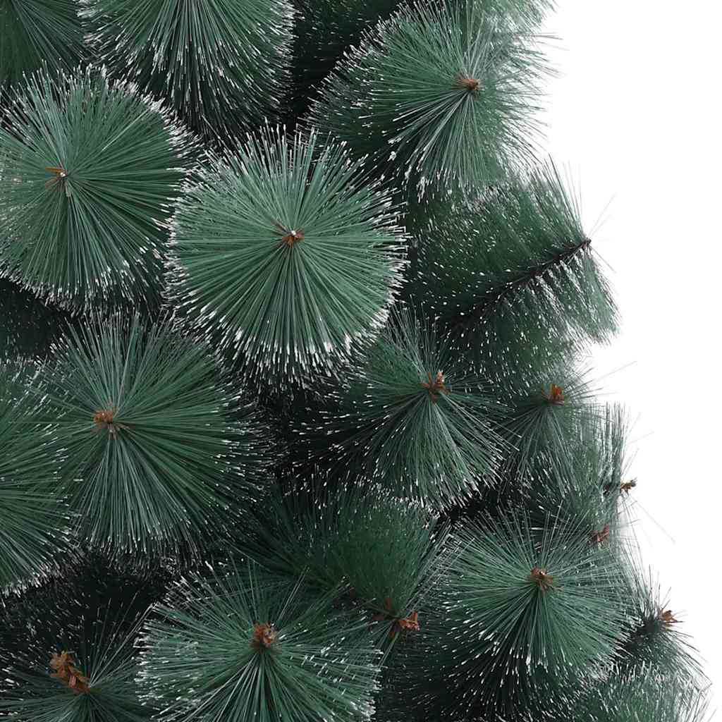 Kunstigt forlystet juletræ med kuglesæt Grøn 120 cm PET