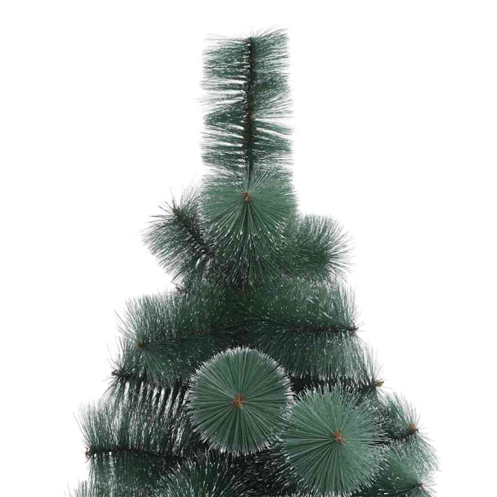 Kunstigt forudbelyst juletræ Grøn 180 cm PET