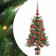 Juletræ med 150 LED'er med stativ Grøn 90 cm PE
