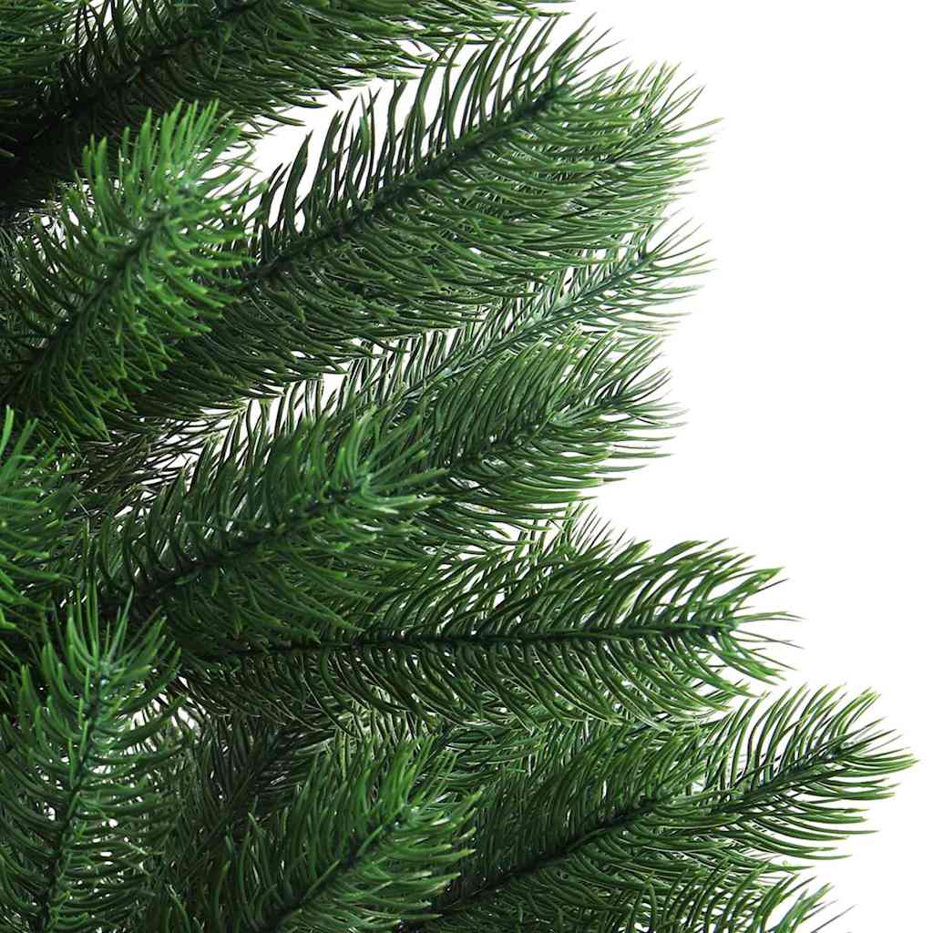 Juletræ med 150 LED'er med stativ Grøn 90 cm PE