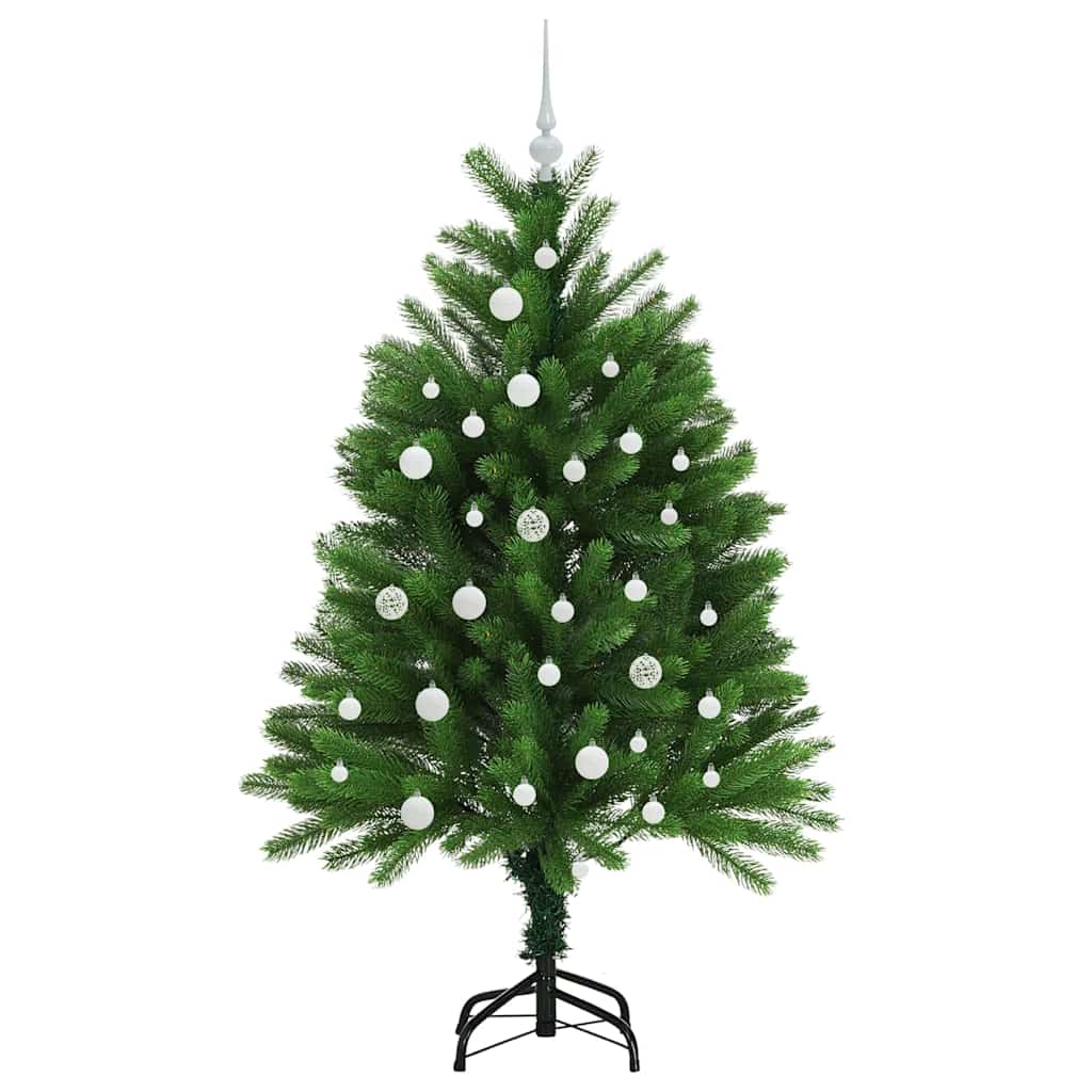 Juletræ med 150 LED'er med stativ Grøn 120 cm PE