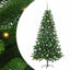 Juletræ med 150 LED'er med stativ Grøn 150 cm PE