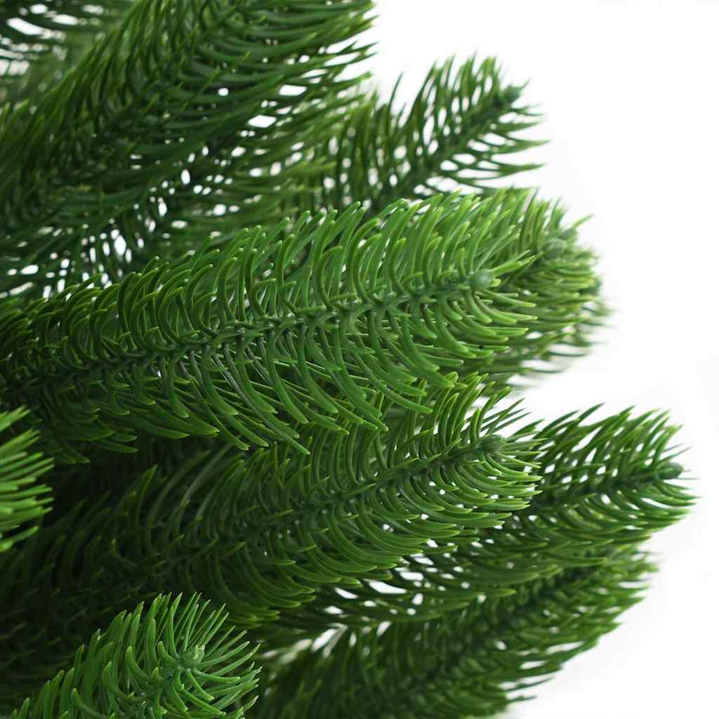 Juletræ med 150 LED'er med stativ Grøn 150 cm PE