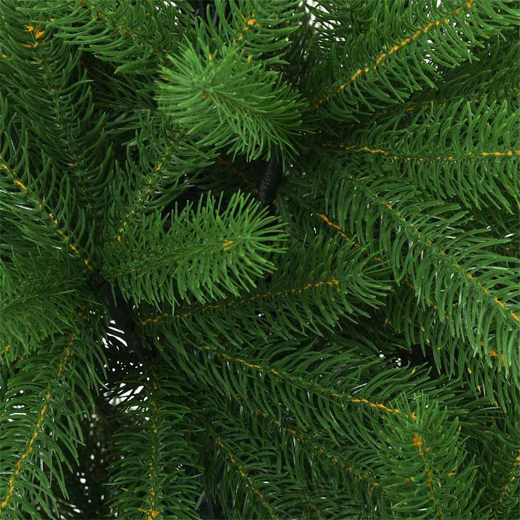 Juletræ med 300 LED'er med stativ Grøn 240 cm PE