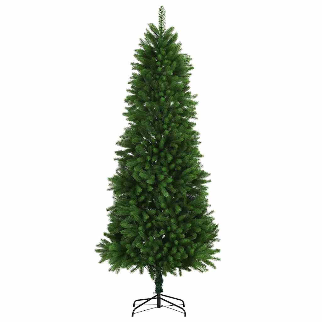 Juletræ med 300 LED'er med stativ Grøn 240 cm PE