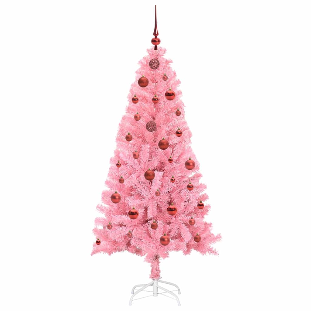 Juletræ Lyserød 150 cm PVC