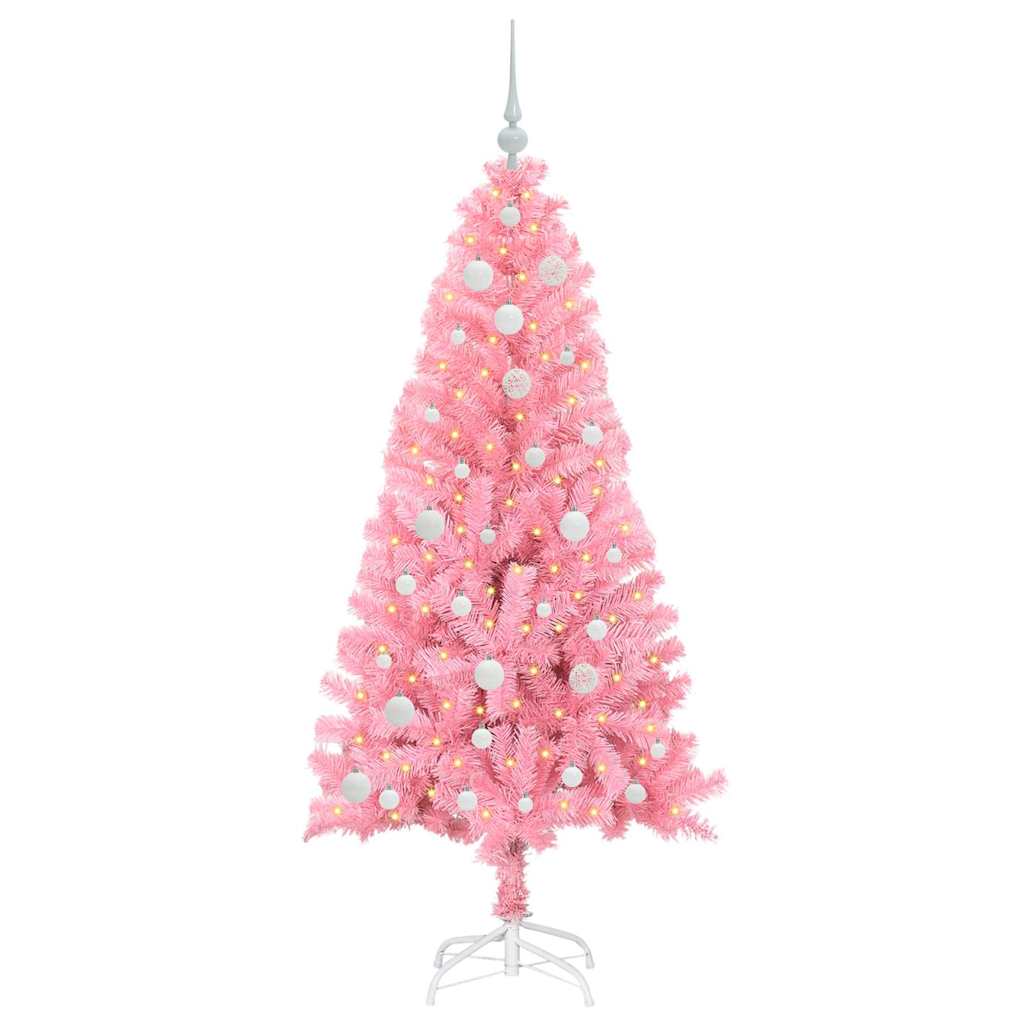 Juletræ Lyserød 150 cm PVC